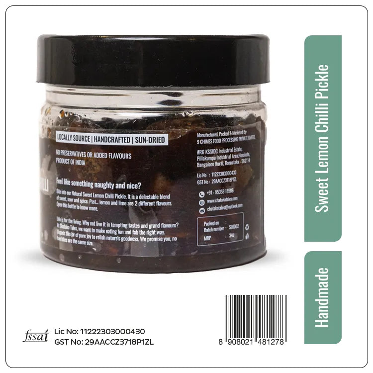 Sweet Lemon Chilli Pickle + Wild Olive Pickle + Benarsi Chilli Pickle image 4