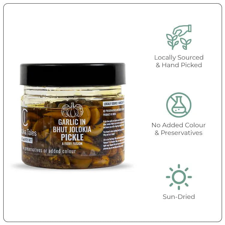 Premium Garlic in Bhut Jolokia