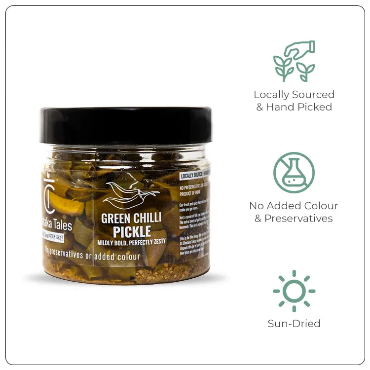Premium Green Chilli Pickle