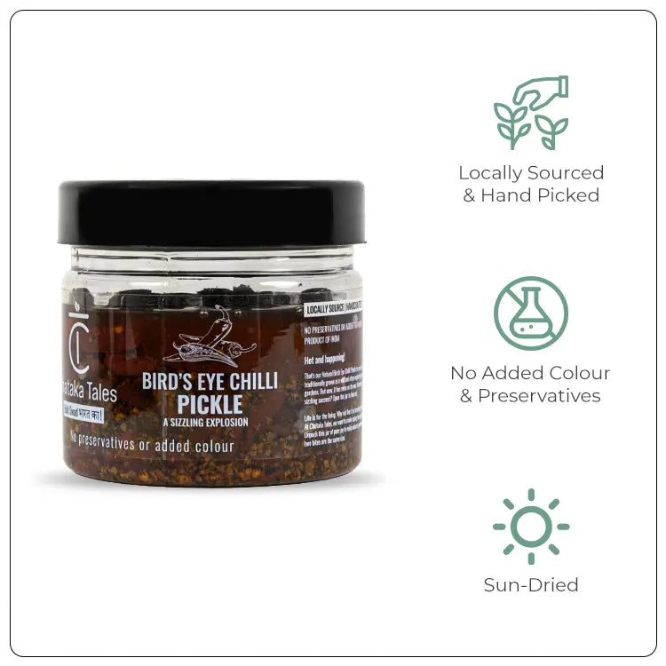 Premium Bird's Eye Chilli Pickle