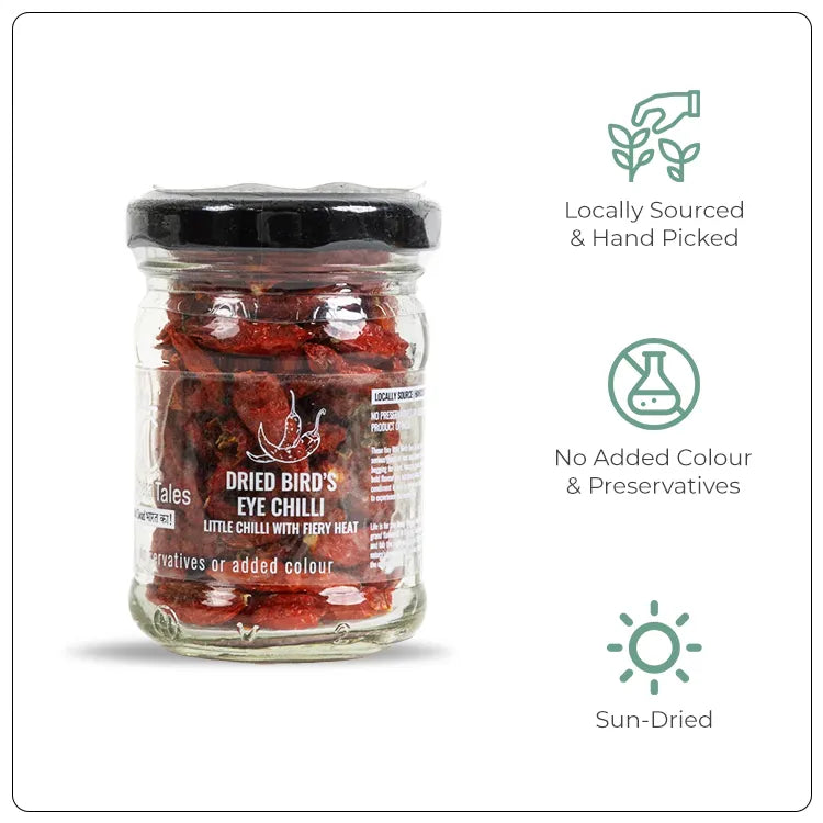 Premium Dried Bird's Eye Chilli