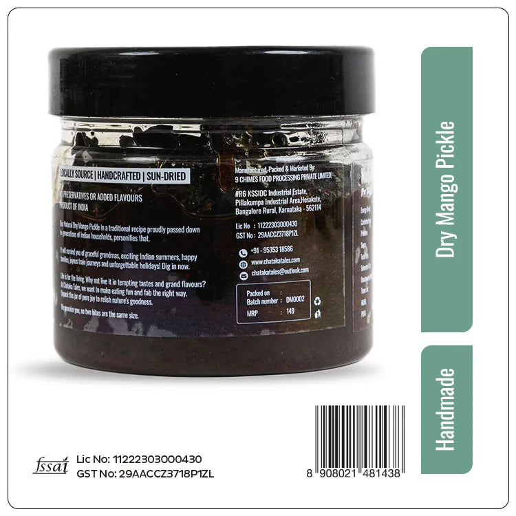 Premium Dry Mango Pickle