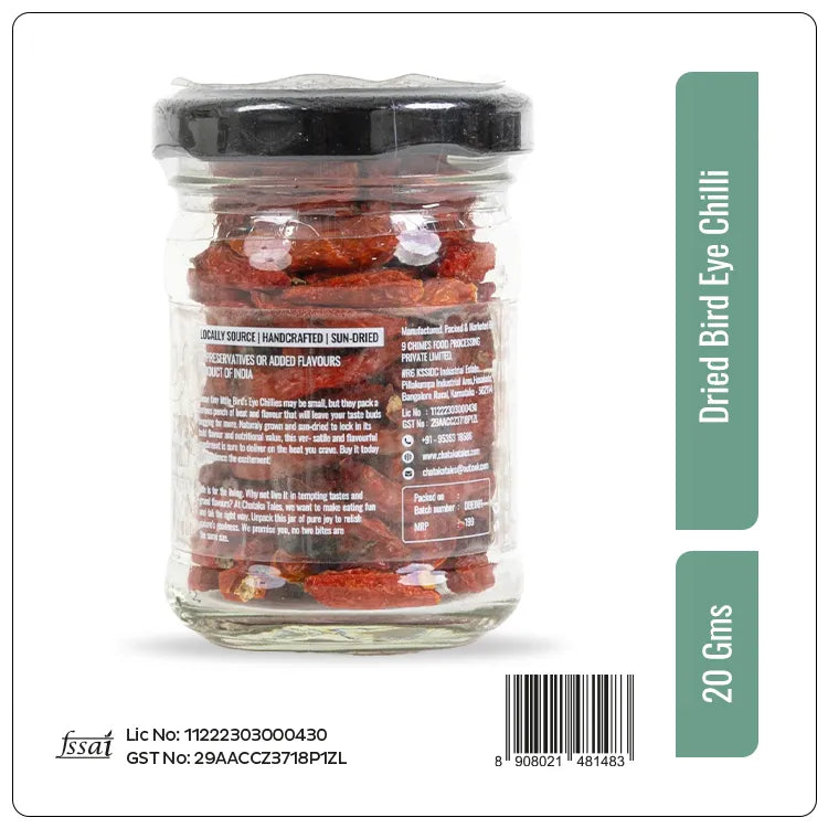 Premium Dried Bird's Eye Chilli