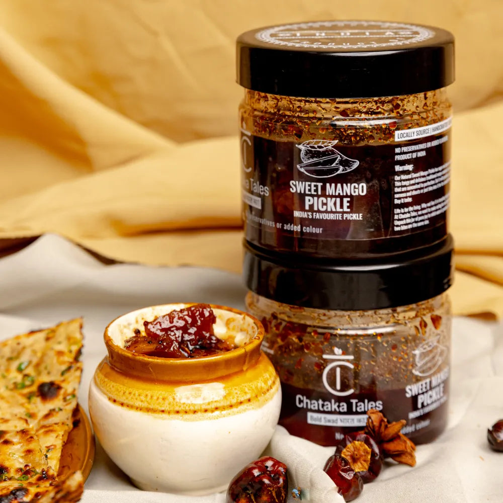Bhut Jolokia Pickle + Wild Olive Pickle + Sweet Mango Pickle image 11