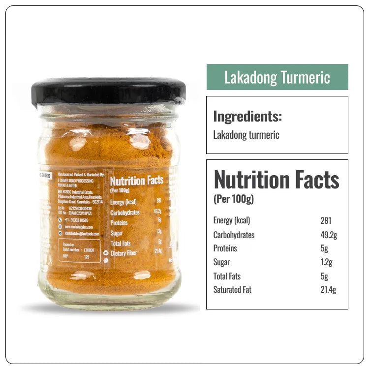 Premium Lakadong Turmeric Powder