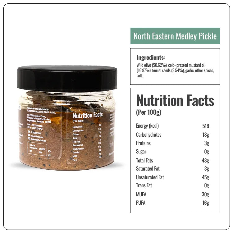Premium North Eastern Medley Pickle