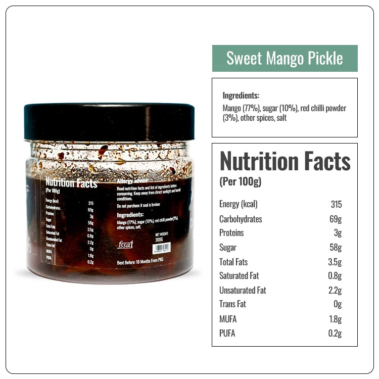 Premium Sweet Mango Pickle
