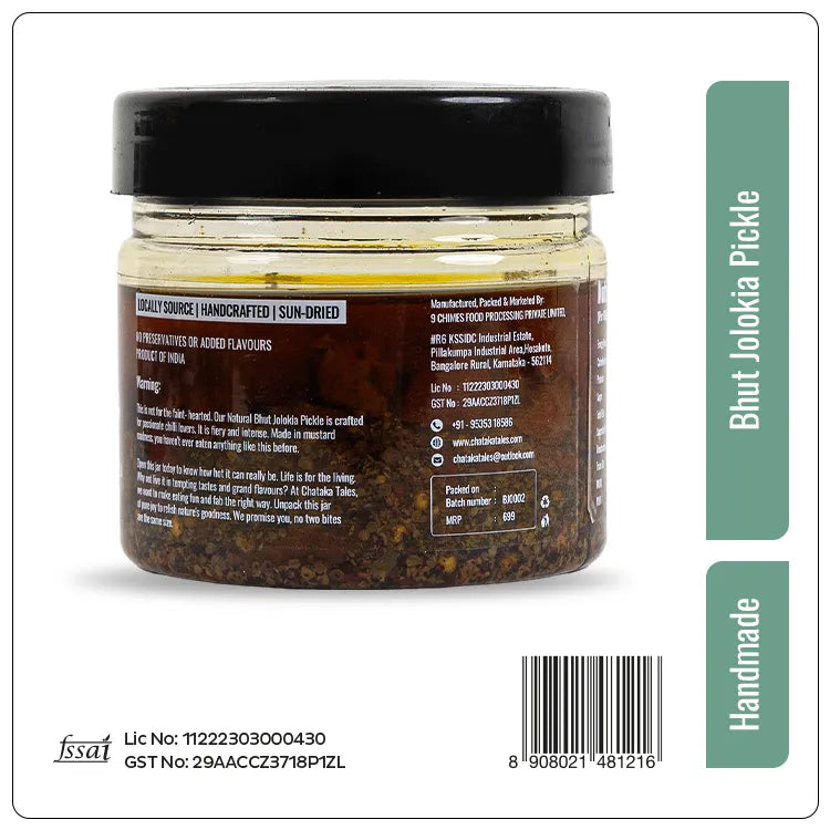Bhut Jolokia Pickle + Wild Olive Pickle + Sweet Mango Pickle image 4