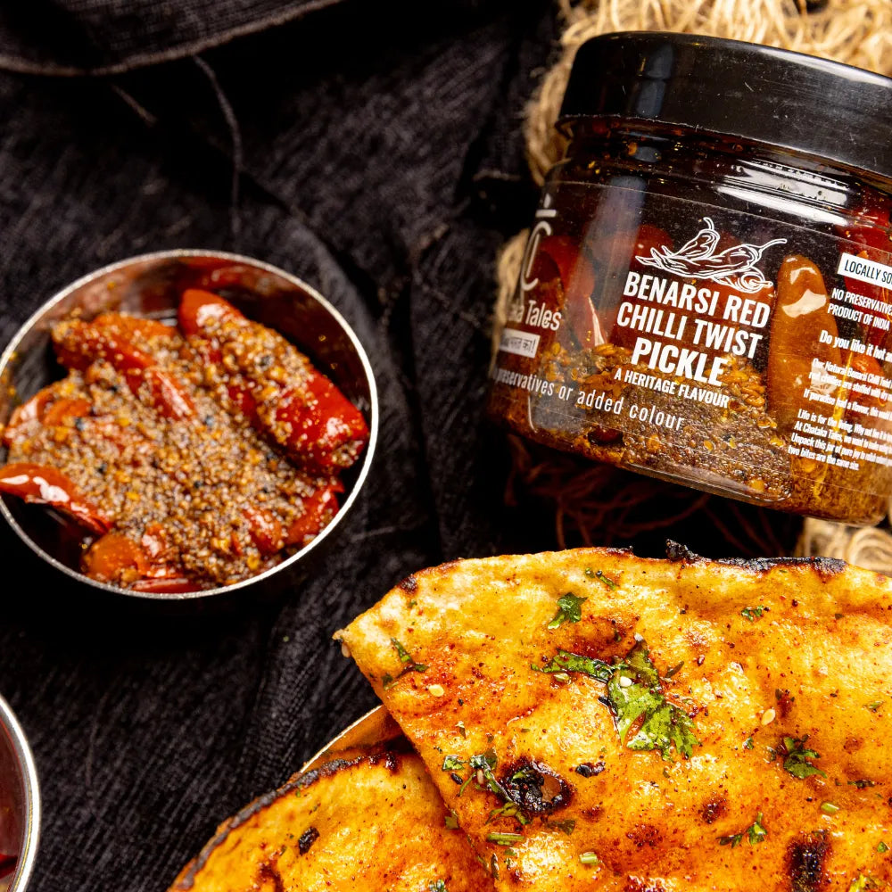 Premium Benarsi Red Chilli Twist pickle