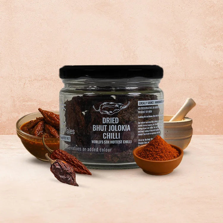 Premium Dried Bhut Jolokia Chilli