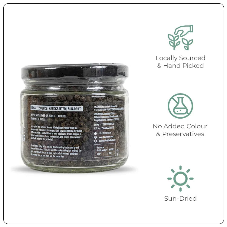 Whole Black Pepper + Lakadong Turmeric image 3