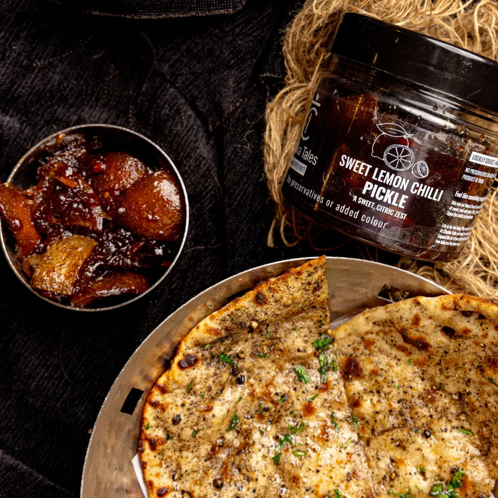 Garlic in Bhut Jolokia Pickle + Sweet Lemon Chilli Pickle image 6