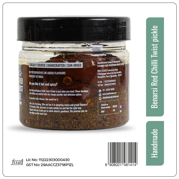 Sweet Lemon Chilli Pickle + Wild Olive Pickle + Benarsi Chilli Pickle image 13